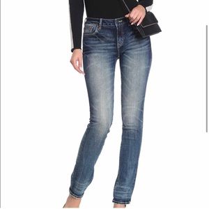 Rock Revival Mid Rose Skinny Straight Legged Jeans 👖 Size 25 NWT